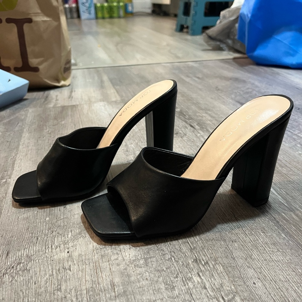 Top Moda Mule Heels W5 1/2